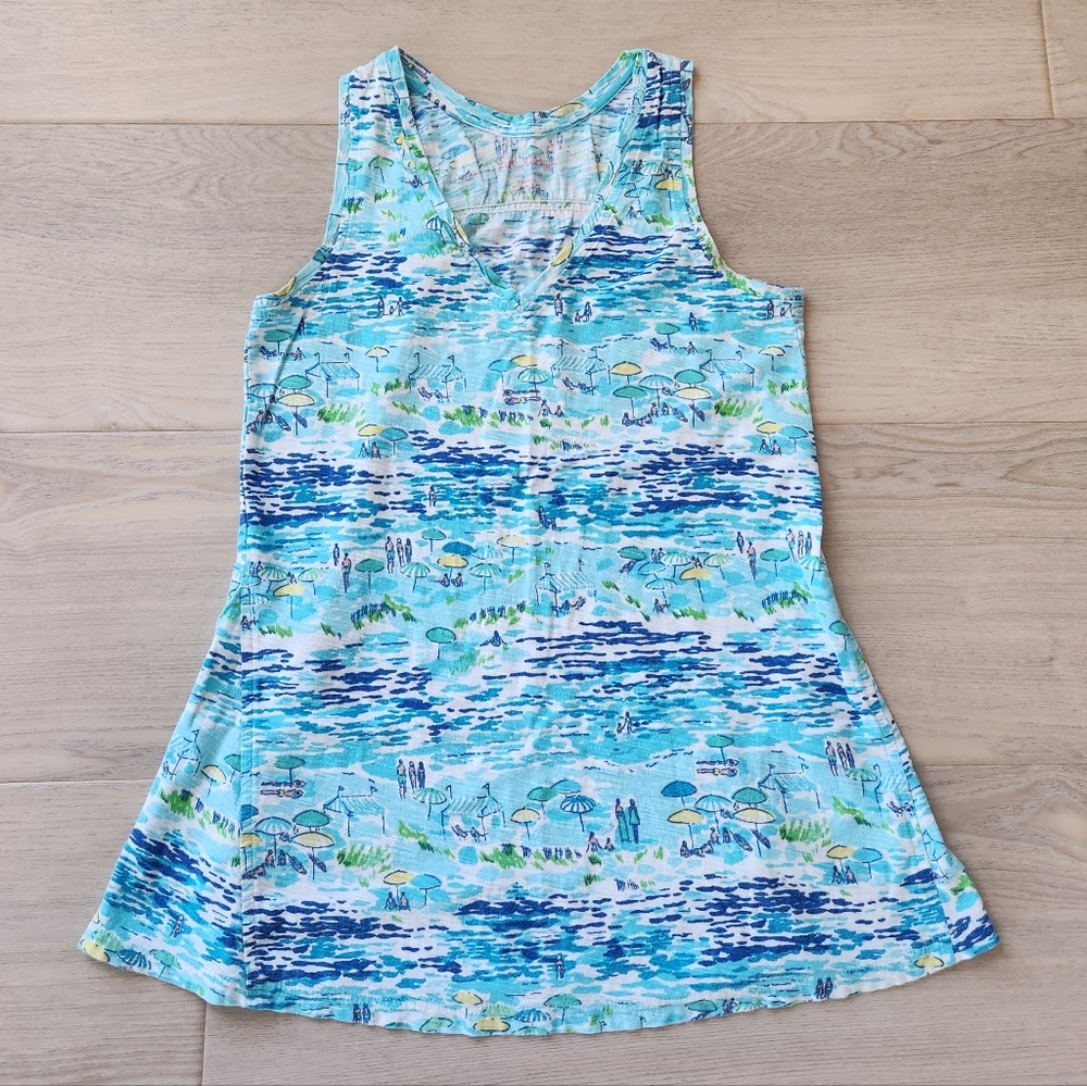 🌴Lilly Pulitzer Raceback tank